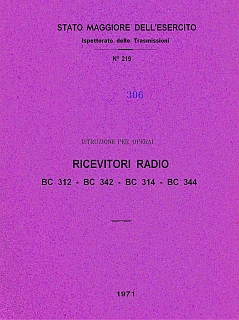 Ricevitori radio BC 312-314-343-344 1971